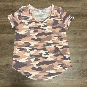 so camo v neck